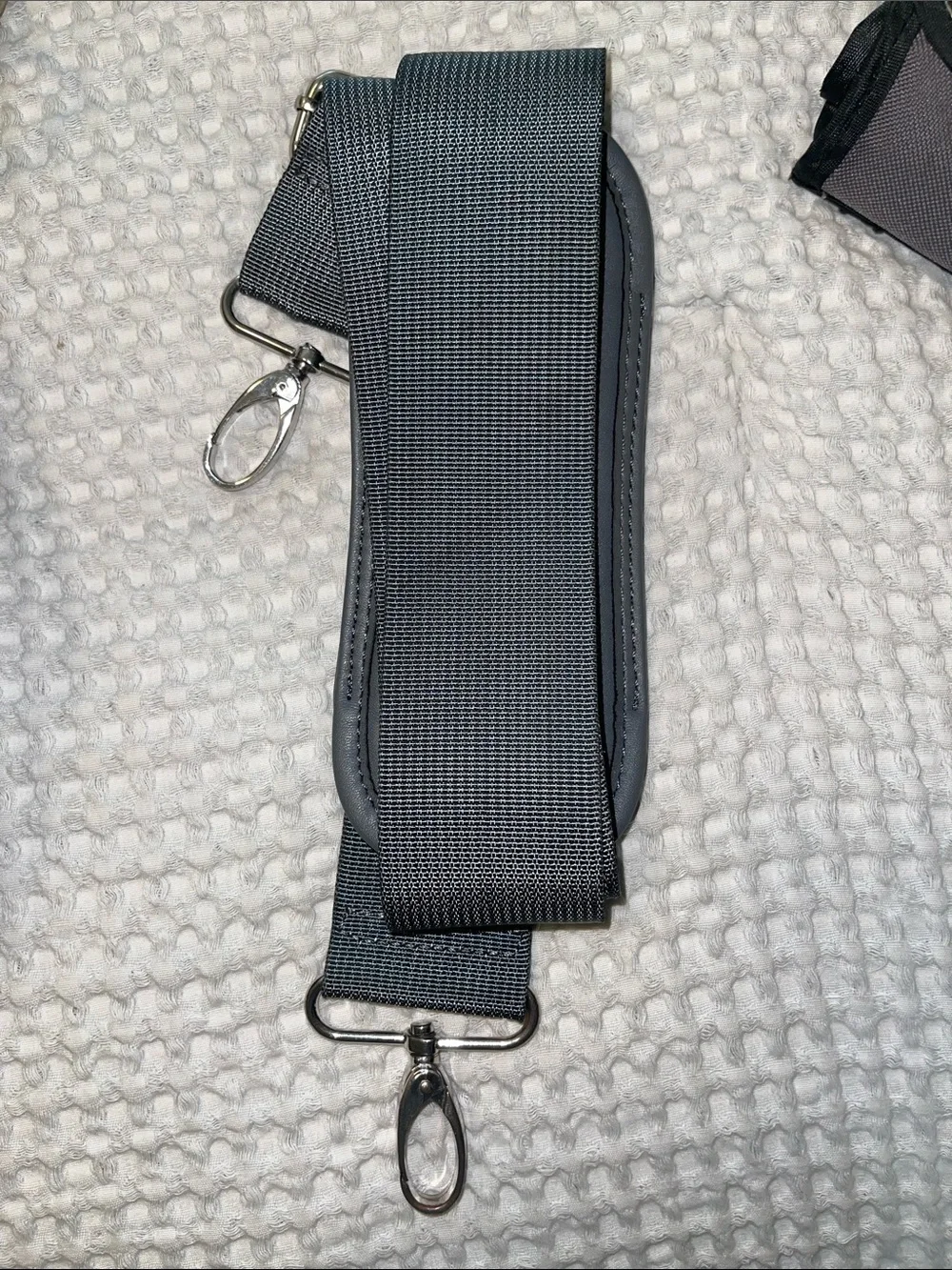 JJ Cole Grey & White Pattern Convertible Baby Bag with Accessories